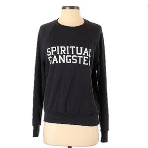 Spiritual Gangster Varsity Old School Sweatshirt, Size XS